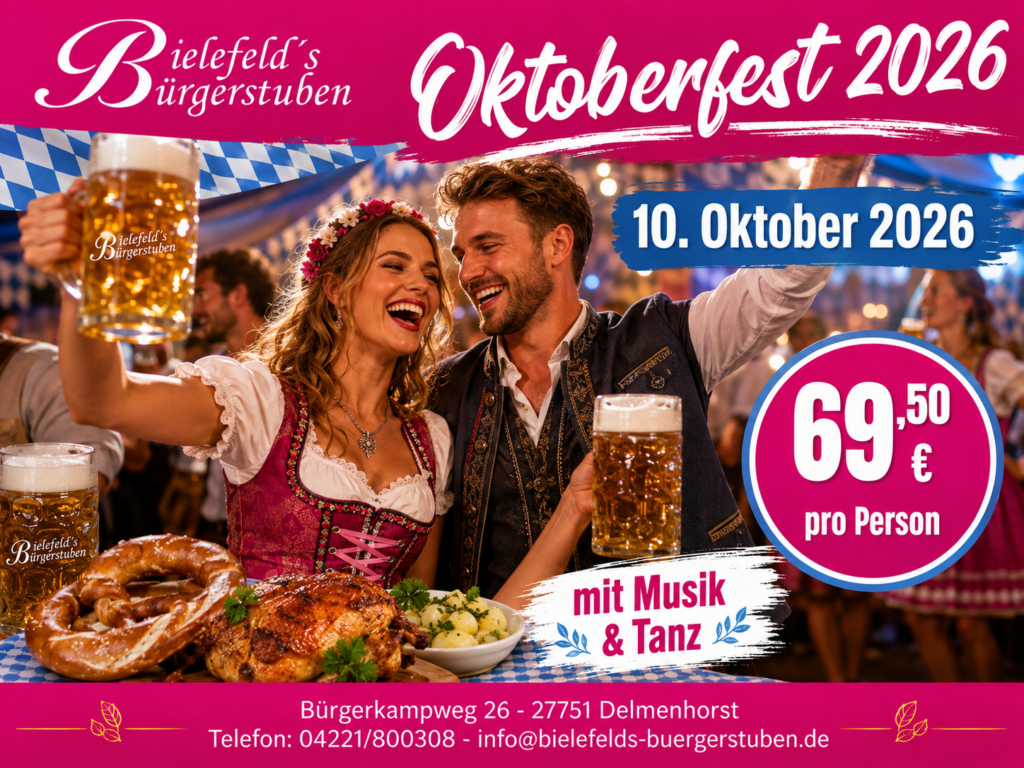 Oktoberfest 2026 bei Bielefelds